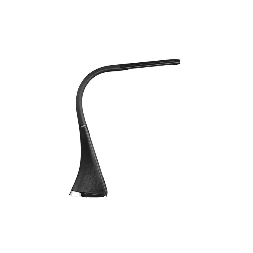 Lampe de table LED à intensité variable avec écran LED/6W/230V noir