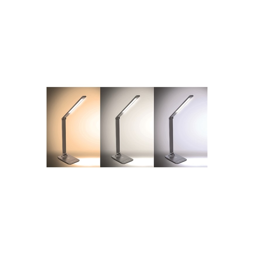 Lampe de table LED à intensité variable chargement sans fil LED/10W/100-240V