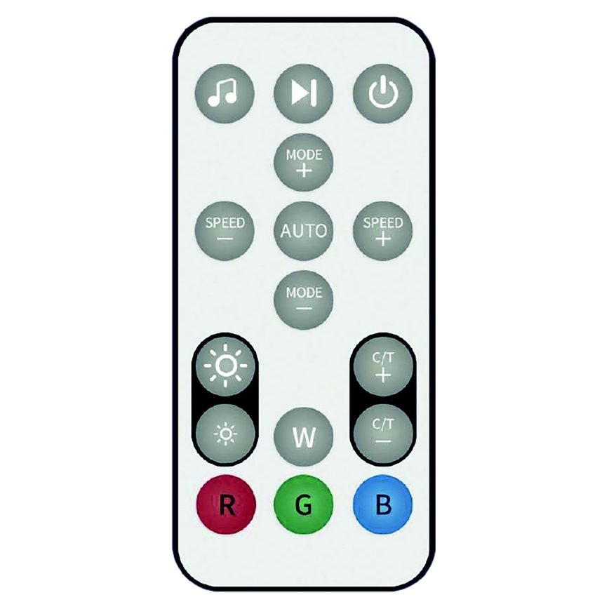 LED RGB Lampadaire dimmable RAINBOW LED/18W/230V Wi-Fi Tuya + télécommande