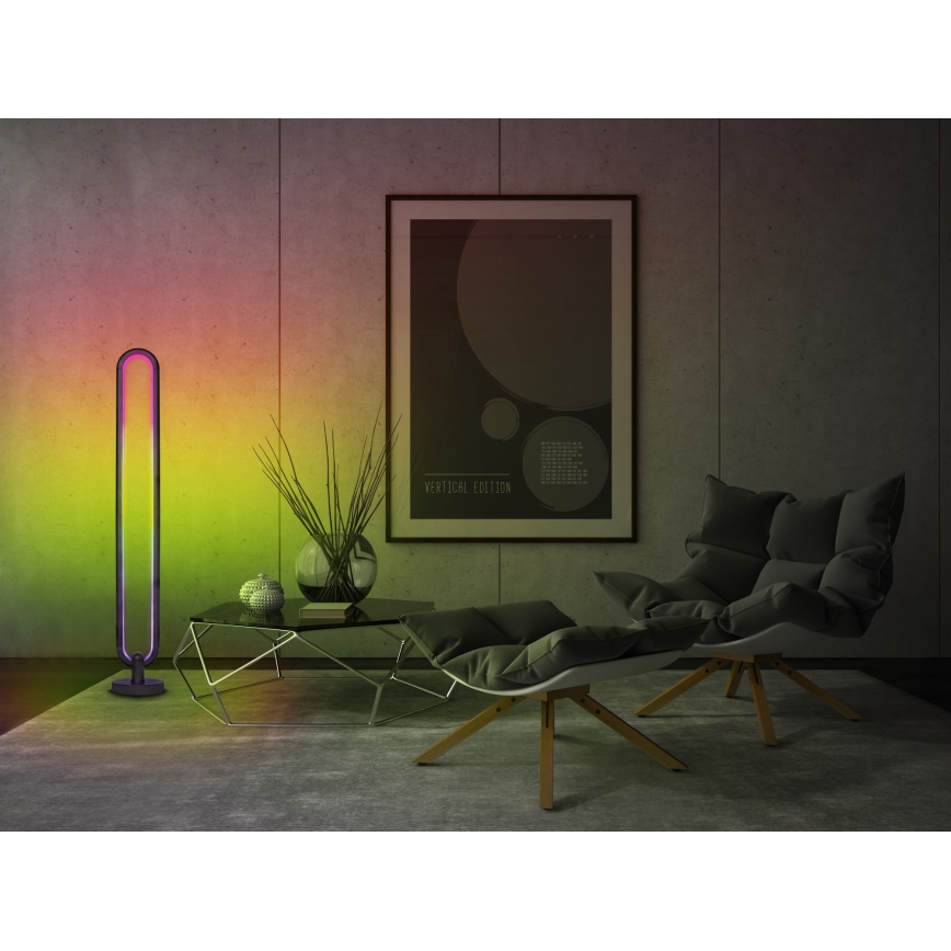 Lampadaire à intensité variable RAINBOW LED/20W/230V Wi-Fi Tuya + Télécommande