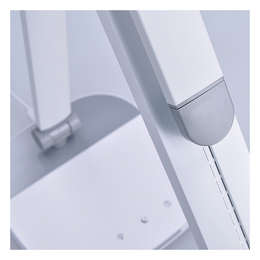 Lampe de table tactile à intensité variable avec nuit luminaire LED/10W/5V 3000/4000/5000K blanc