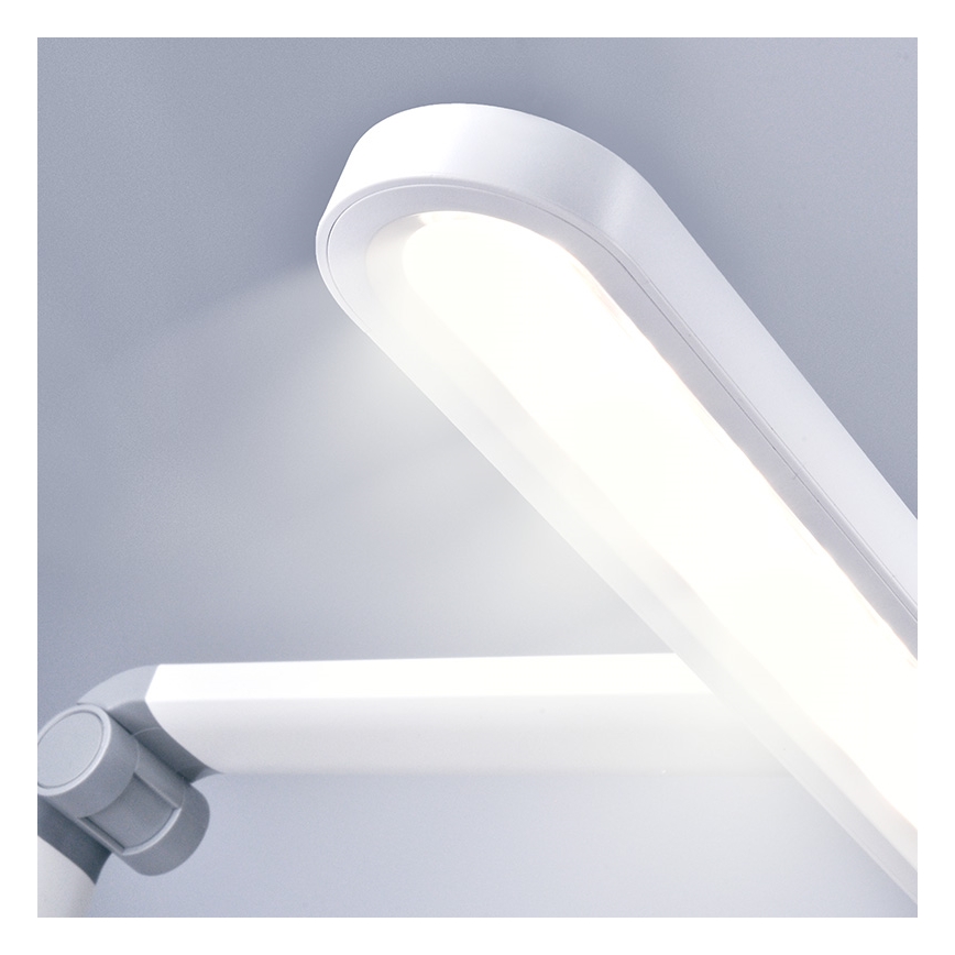 Lampe de table tactile à intensité variable avec nuit luminaire LED/10W/5V 3000/4000/5000K blanc