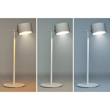 Lampe tactile rechargeable à intensité variable 3en1 LED/4W/2000 mAh 3000/4000/6500K blanc