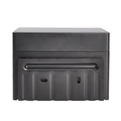 Applique murale solaire LED avec détecteur de mouvement et crépuscule PALERMO LED/5W/3,7V 2000 mAh IP54 noir