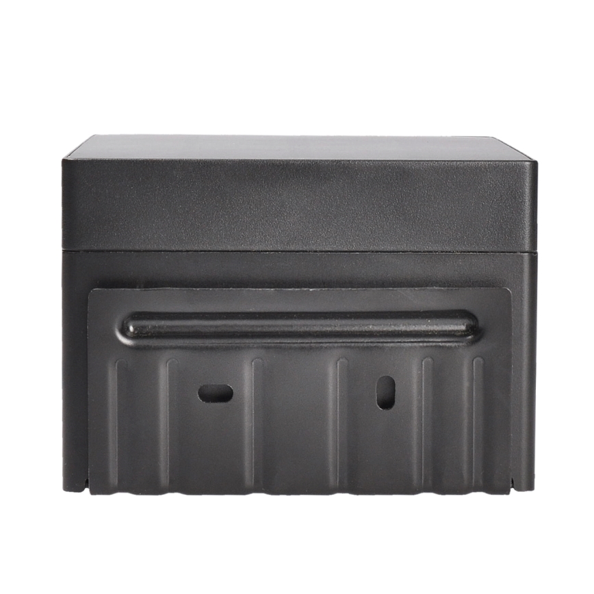 Applique murale solaire LED avec détecteur de mouvement et crépuscule PALERMO LED/5W/3,7V 2000 mAh IP54 noir