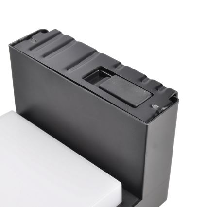 Applique murale solaire LED avec détecteur de mouvement et crépuscule PALERMO LED/5W/3,7V 2000 mAh IP54 noir