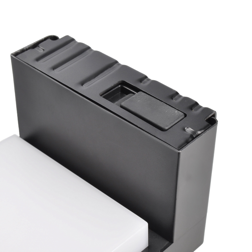 Applique murale solaire LED avec détecteur de mouvement et crépuscule PALERMO LED/5W/3,7V 2000 mAh IP54 noir