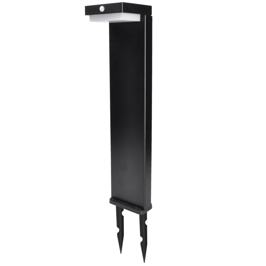 Lampe solaire avec détecteur de mouvement et de crépuscule PALERMO LED/5W/5V 2000 mAh IP54 noir