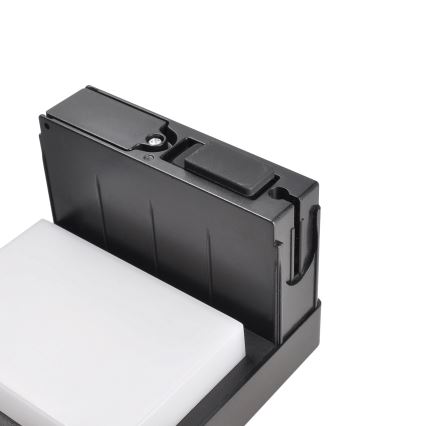 Lampe solaire avec détecteur de mouvement et de crépuscule PALERMO LED/5W/5V 2000 mAh IP54 noir