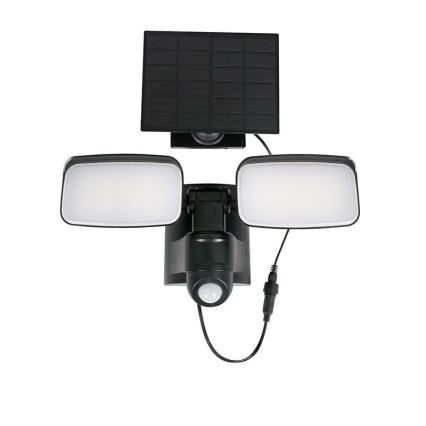Projecteur solaire LED avec capteur LED/9W/3,7V 3600 mAh IP54