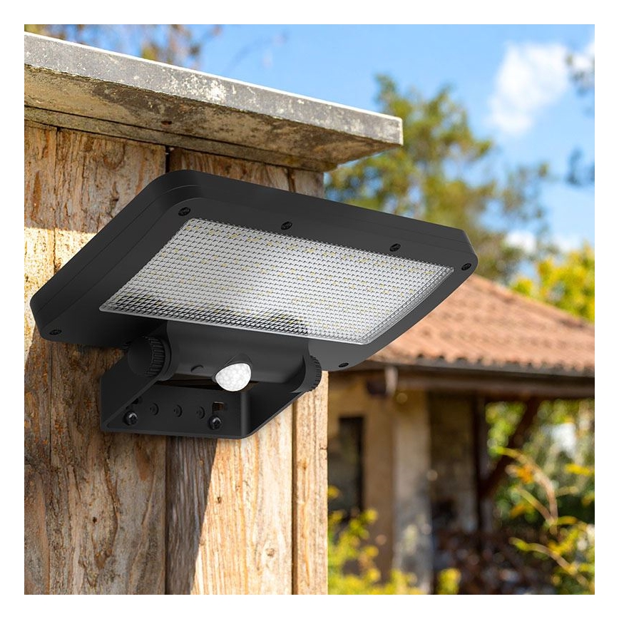 Projecteur solaire LED avec capteur LED/5W/3,7V 1500 mAh IP54
