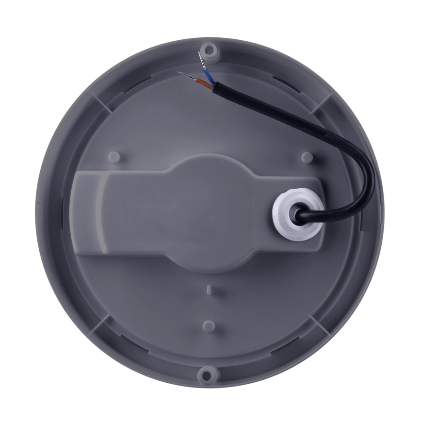 Applique murale extérieure LED/20W/230V 4000K IP54 gris arrondi