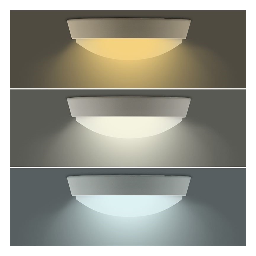 Luminaire extérieur LED à intensité variable  2en1 LED/12W/230V IP54