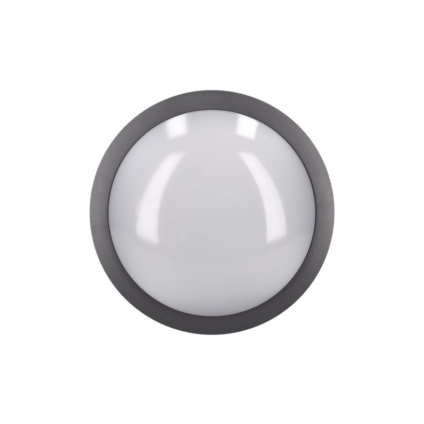 Plafonnier extérieur avec détecteur SIENA LED/20W/230V 4000K d. 23 cm IP54