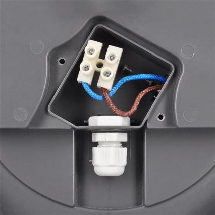 Plafonnier extérieur avec détecteur SIENA LED/20W/230V 4000K d. 23 cm IP54