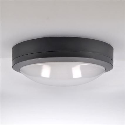 Plafonnier extérieur avec détecteur SIENA LED/20W/230V 4000K d. 23 cm IP54