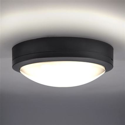 Plafonnier extérieur avec détecteur SIENA LED/20W/230V 4000K d. 23 cm IP54