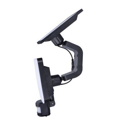 Projecteur solaire avec détecteur de mouvement LED/11W/3,7V 4400mAh 3000K/4000K/6500K IP54