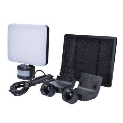 Projecteur solaire avec détecteur de mouvement LED/11W/3,7V 4400mAh 3000K/4000K/6500K IP54