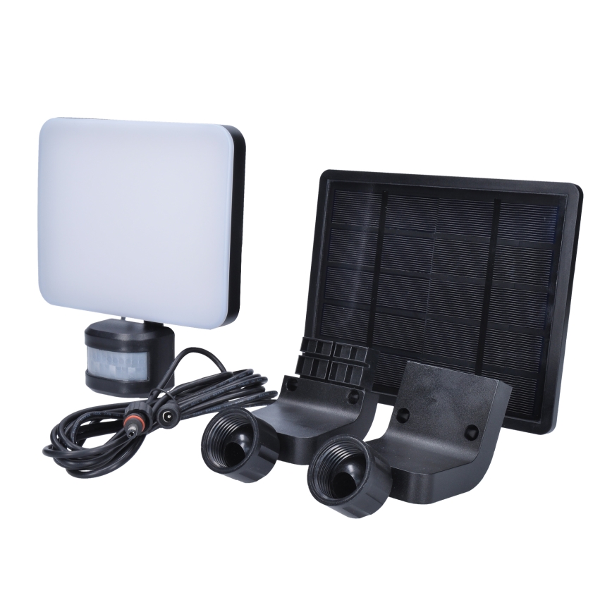 Projecteur solaire avec détecteur de mouvement LED/11W/3,7V 4400mAh 3000K/4000K/6500K IP54