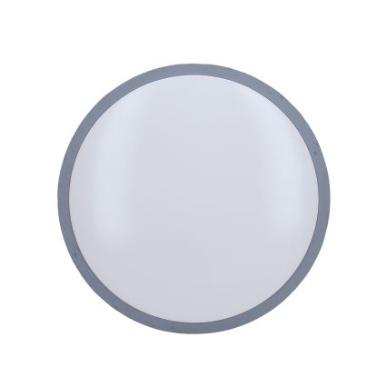 Plafonnier à intensité variable GREY LED/48W/230V 3000-6500K gris d. 38 cm + télécommande