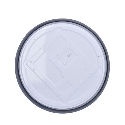 Plafonnier à intensité variable GREY LED/48W/230V 3000-6500K gris d. 38 cm + télécommande