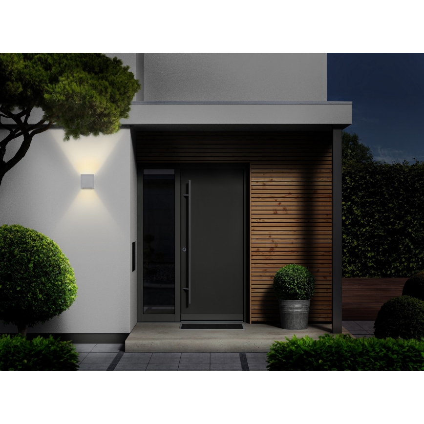 Applique murale d'extérieur PARMA LED/6W/230V 3000/4000/6000K IP54 blanc