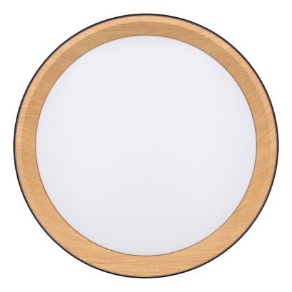 Plafonnier à intensité variable LARIOS LED/48W/230V 3000-6500K d. 39 cm noir + télécommande