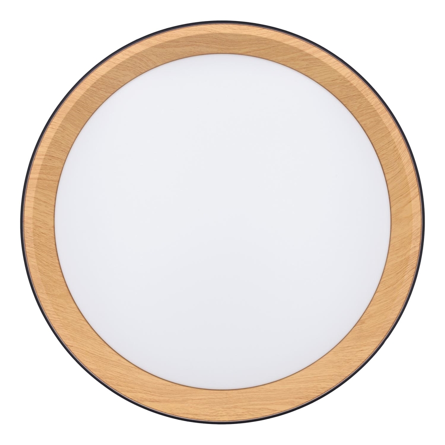 Plafonnier à intensité variable LARIOS LED/48W/230V 3000-6500K d. 39 cm noir + télécommande