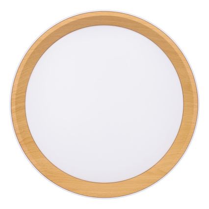Plafonnier à intensité variable LARIOS LED/48W/230V 3000-6500K d. 39 cm blanc + télécommande