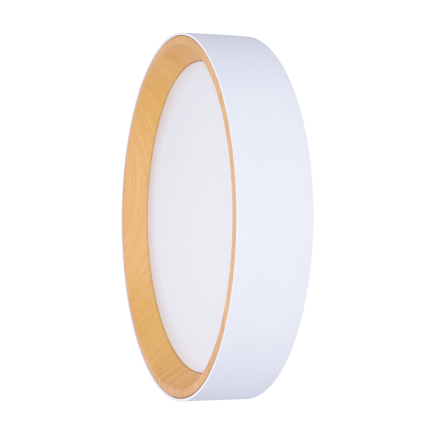 Plafonnier à intensité variable LARIOS LED/48W/230V 3000-6500K d. 39 cm blanc + télécommande