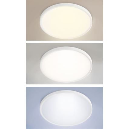 Luminaire suspendu à montage apparent LED dimmable 50W/230V 3000-6500K + télécommande