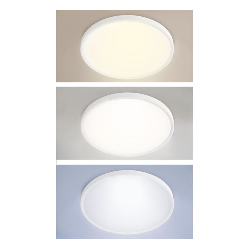 Luminaire suspendu à montage apparent LED dimmable 50W/230V 3000-6500K + télécommande