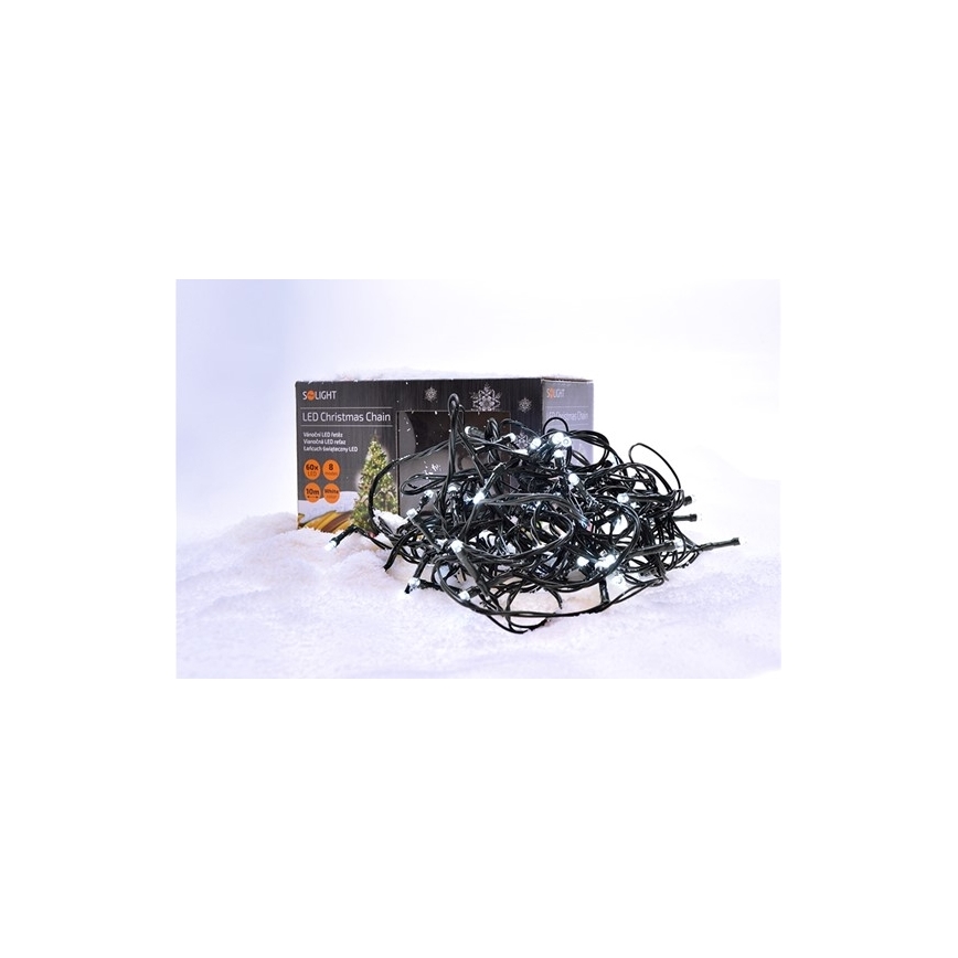 Guirlande de Noël LED d'extérieur 100xLED /230V IP44 10m blanc froid