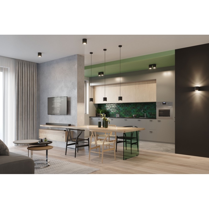 Spot mural ORBIS 1 1xG9/40W/230V noir