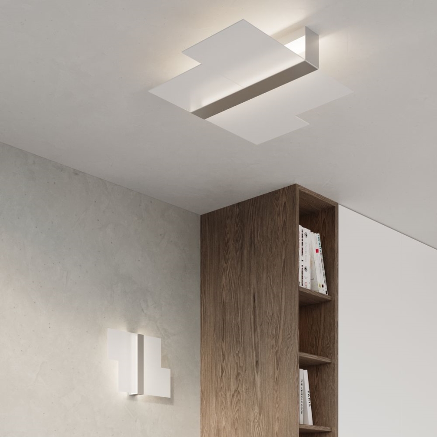 Applique murale MASSIMO 2xG9/40W/230V blanc/chrome brillant