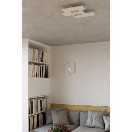 Plafonnier FABIANO 3xE27/60W/230V blanc/chrome brillant