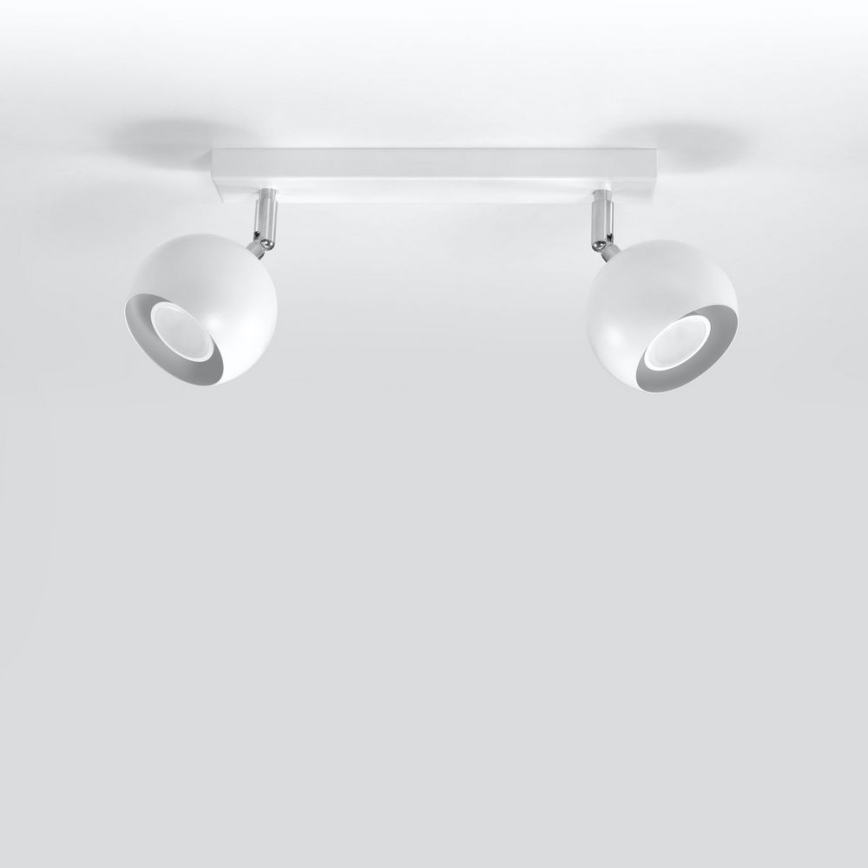 Spot de plafond OCULARE 2xGU10/10W/230V