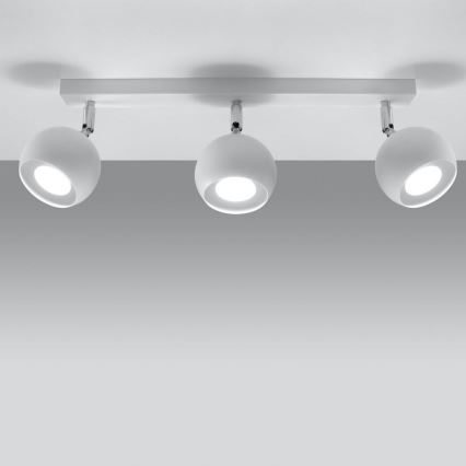 Spot de plafond OCULARE 3xGU10/10W/230V