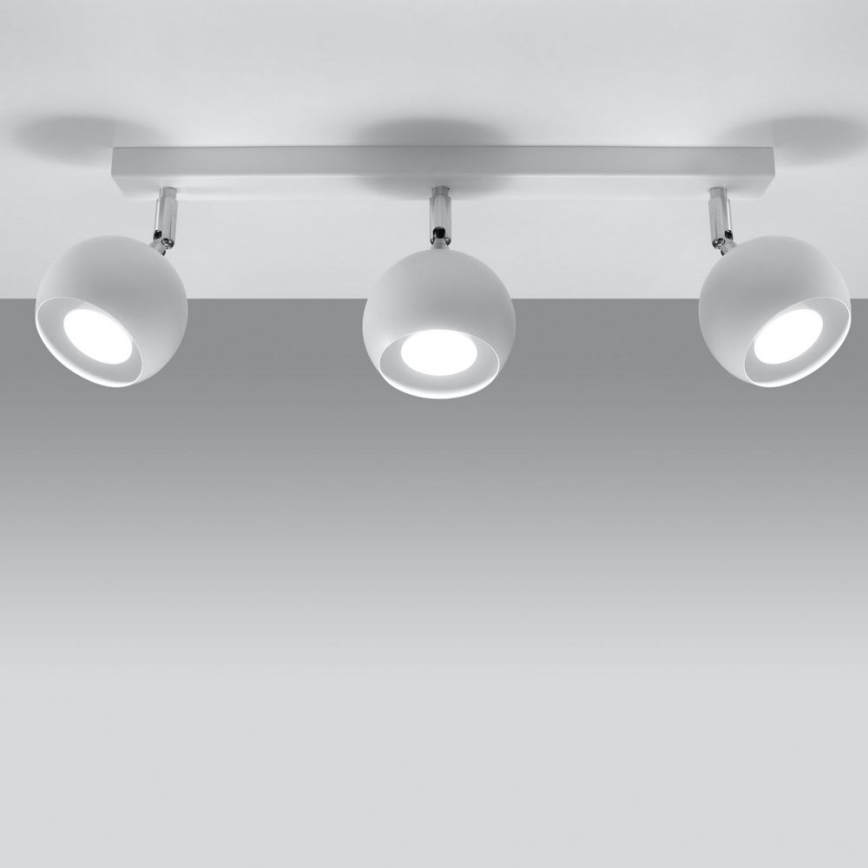 Spot de plafond OCULARE 3xGU10/10W/230V