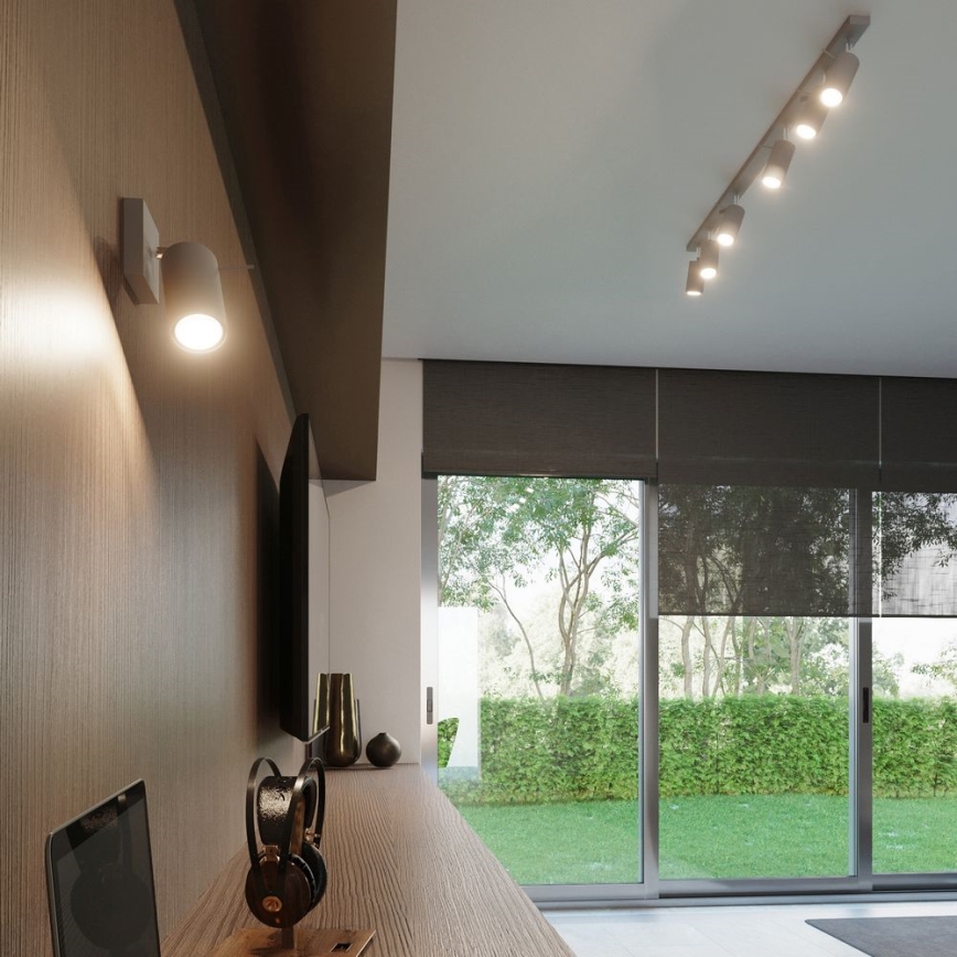 Spot de plafond RING 2xGU10/10W/230V