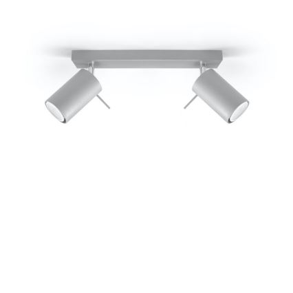 Spot de plafond RING 2xGU10/10W/230V