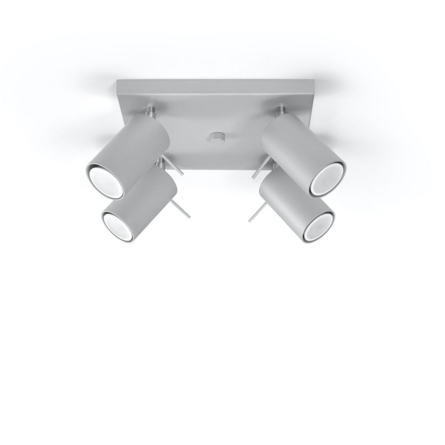 Spot de plafond RING 4xGU10/10W/230V