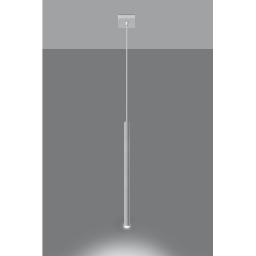 Suspension filaire PASTELO 1xG9/8W/230V blanc