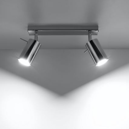 Spot RING 2xGU10/10W/230V