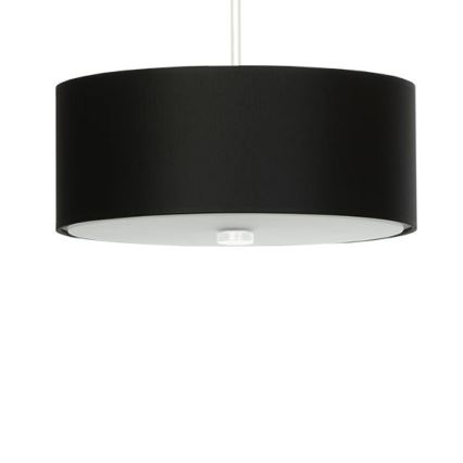 Suspension filaire SKALA 3xE27/60W/230V d. 30 cm noir