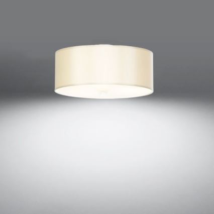 Plafonnier SKALA 3xE27/60W/230V d. 30 cm blanc