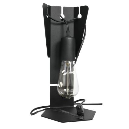 Lampe de table ARBY 1xE27/60W/230V noire
