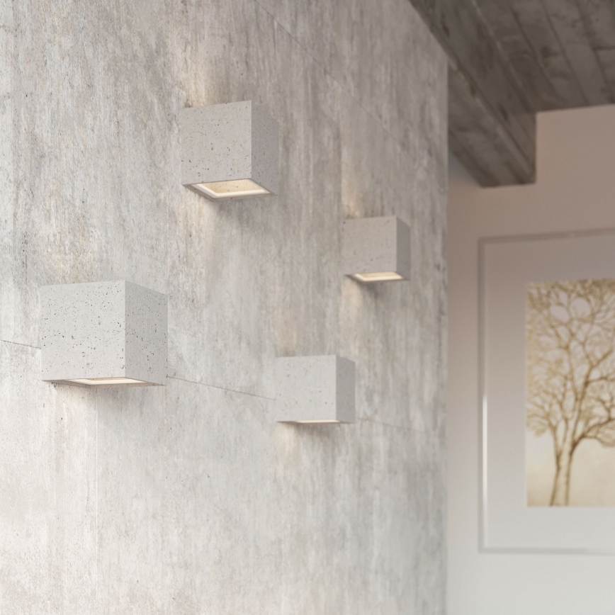 Applique murale LEO 1xG9/40W/230V béton