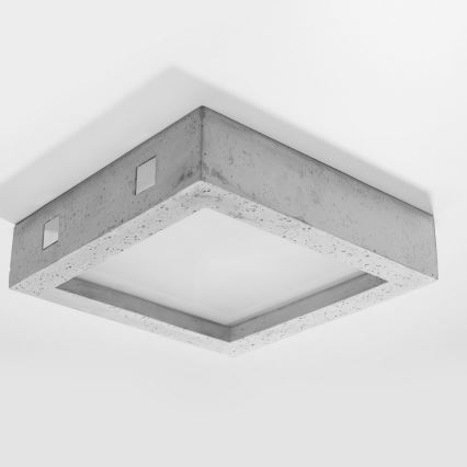 Plafonnier LED RIZA LED/18W/230V béton